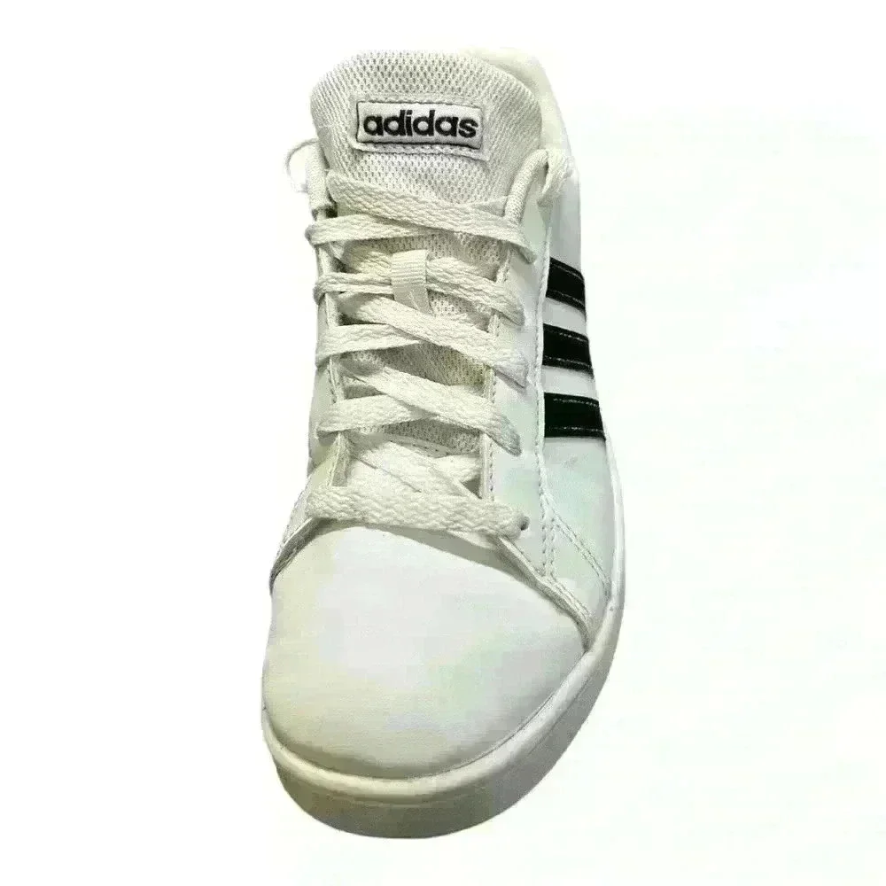 Adidas Grand Court Men Running, walking white shoes size 5 (Women’s size 6)